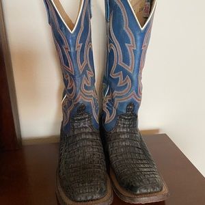 Anderson Bean Caiman Belly Boots